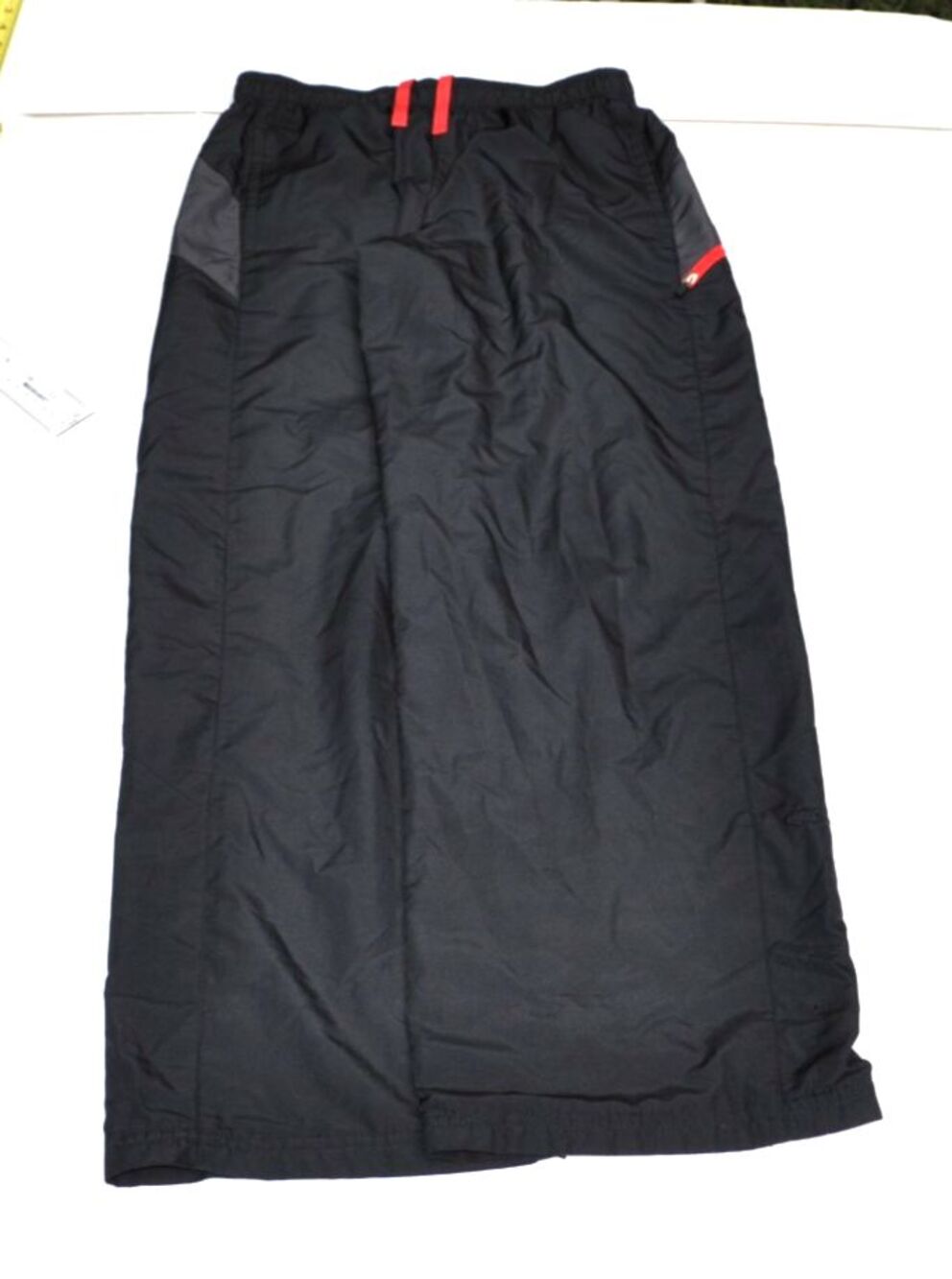 Champion Jogger Sweatpants Black Gray Red Big Boy L(12-14) Pockets